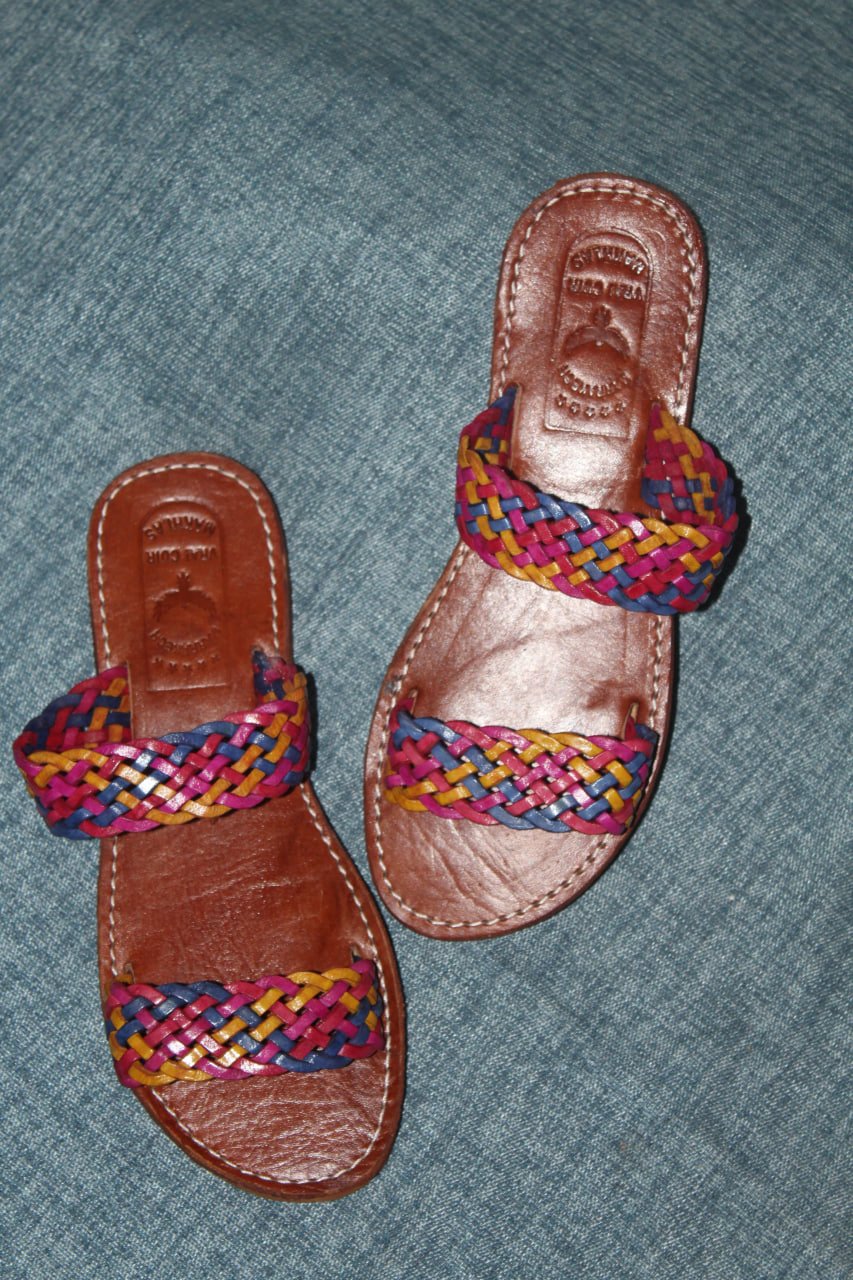 Sandales Tréssé coloré 